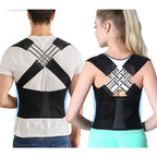 Adjustable Back Posture Belt Office Home Gym Unisex Improve Spine Clavicle Brace Posture Vest Back Posture Corrector Belt