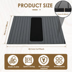 SipEase™ Wooden Couch Cup Holder – Spill-Free Relaxation