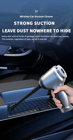 SUITU UltraGrip 95000PA Wireless Handheld Car Vacuum Cleaner – Pro-Grade Strong Suction Auto & Home Cleaning Robot with Child Lock