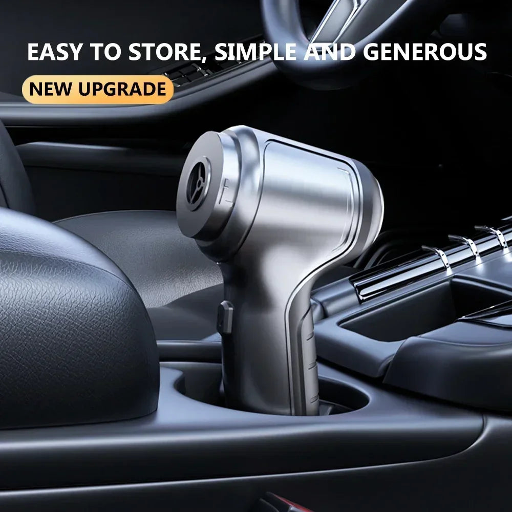 SUITU UltraGrip 95000PA Wireless Handheld Car Vacuum Cleaner – Pro-Grade Strong Suction Auto & Home Cleaning Robot with Child Lock